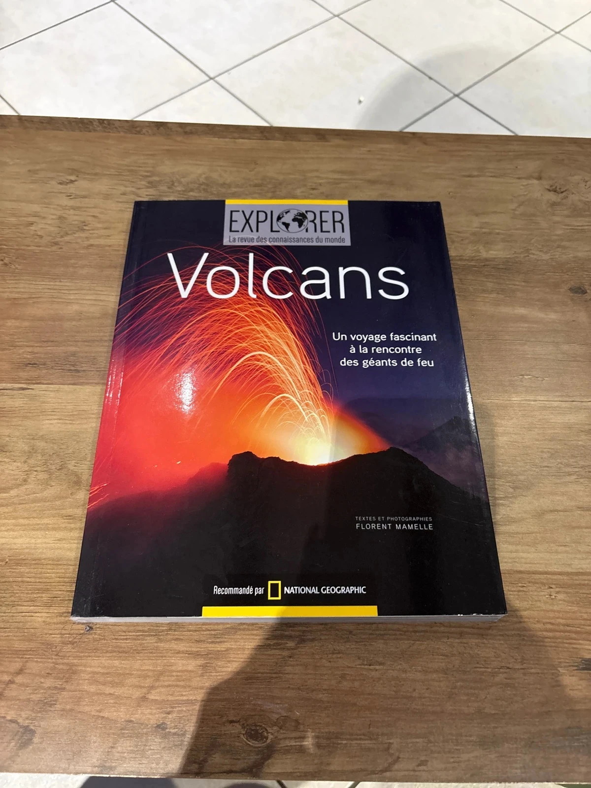 Livre explorer la revue des connaissances du mondes volcans
